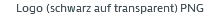 Logo (schwarz auf transparent) PNG