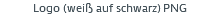 Logo (weiß auf schwarz) PNG